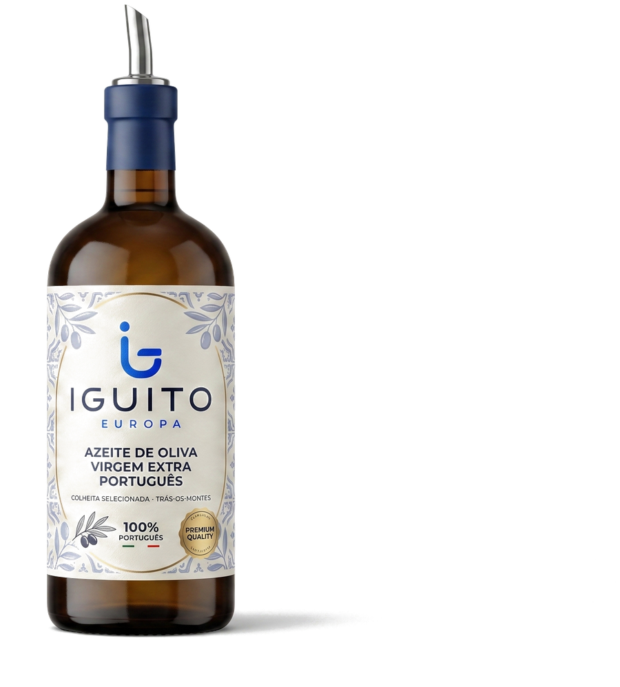 Bouteille d'huile Iguito Europa — Vierge Extra Portugaise